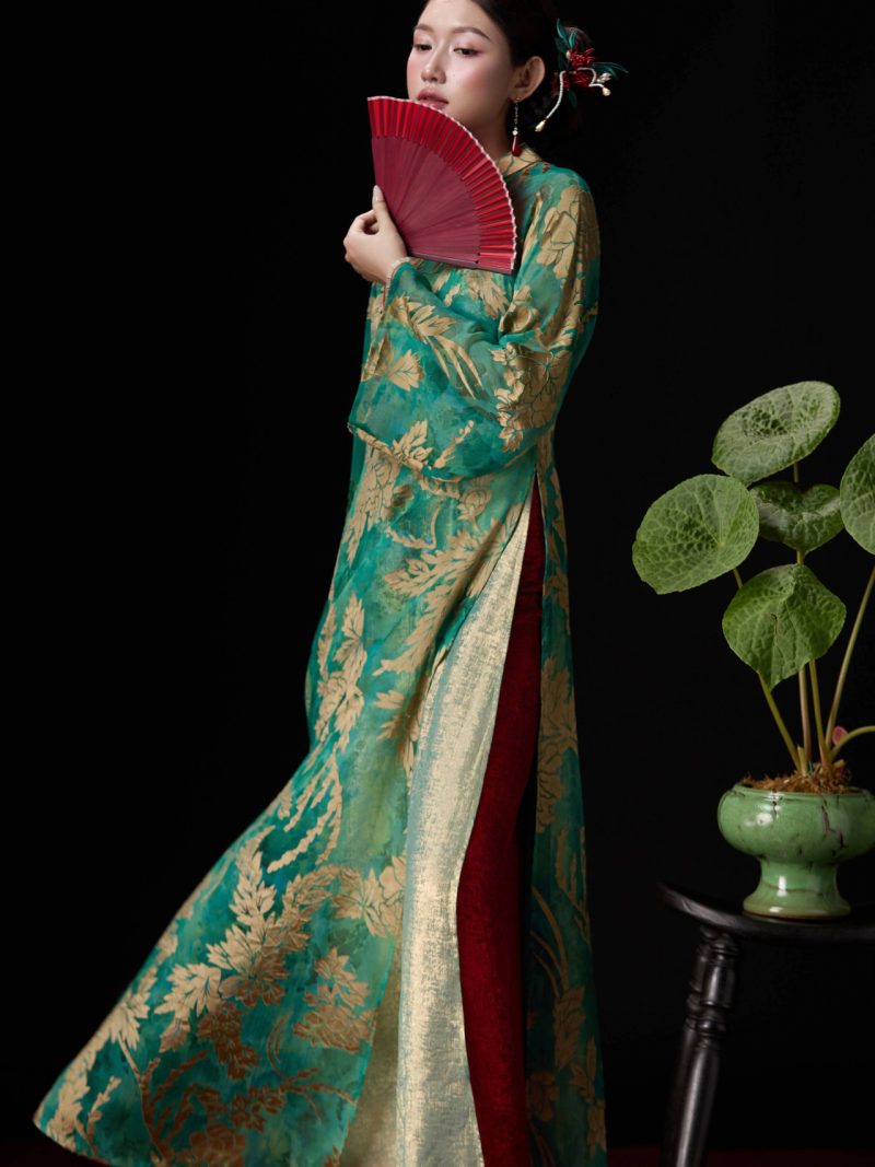 Áo Dài Thanh Diệp Hoa