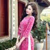Áo dài dáng suông tay lỡ cổ tròn AD220 (LẺ ÁO)